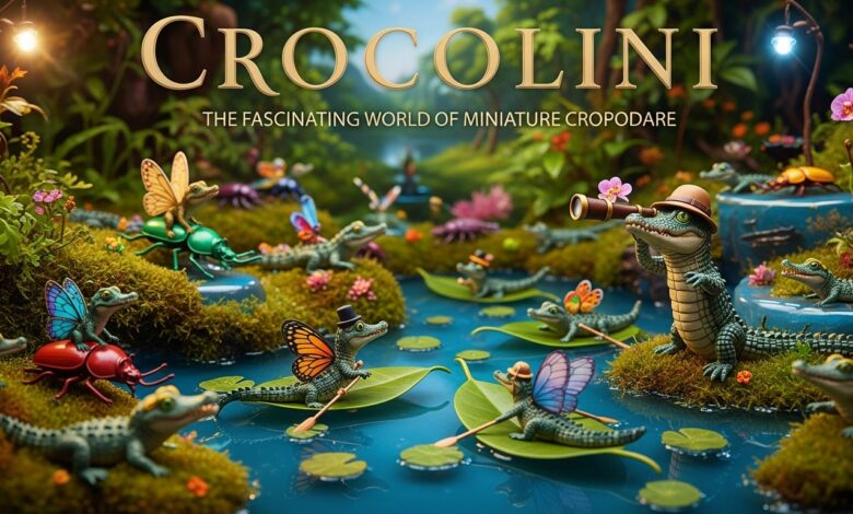 Crocolini: The Fascinating World of Miniature Crocodiles