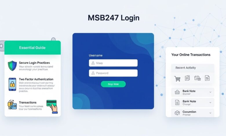 MSB247 Login: Essential Guide for Your Online Transactions