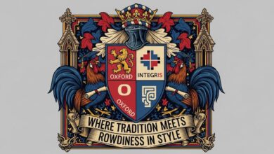 Rowdy Oxford Integris: Where Tradition Meets Rowdiness in Style