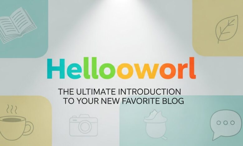 Hellooworl: The Ultimate Introduction to Your New Favorite Blog