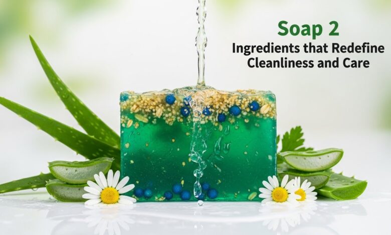Soap 2: Ingredients that Redefine Cleanliness and Care