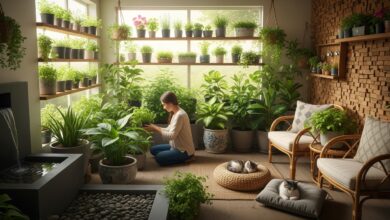 Earthrooms: The Benefits of Indoor Gardening and Natural Elements