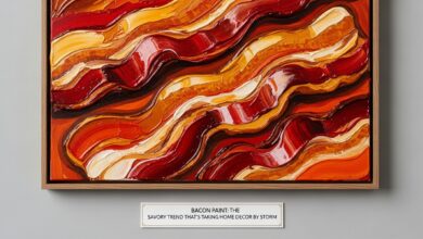 Bacon Paint: The Savory Trend That’s Taking Home Decor by Storm