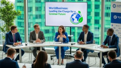 WorldBusiness: Leading the Charge for a Greener Future