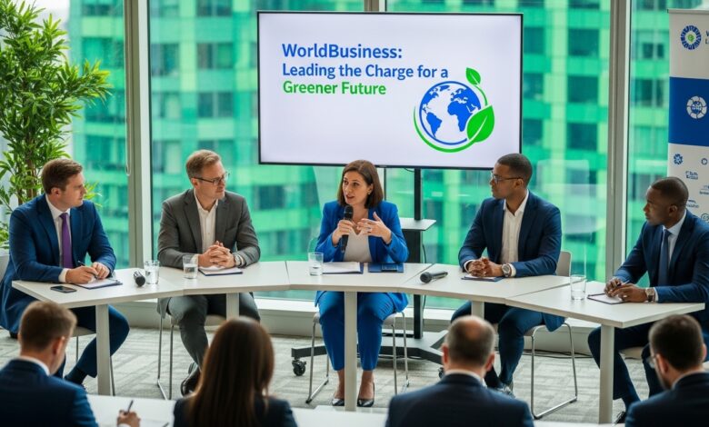 WorldBusiness: Leading the Charge for a Greener Future