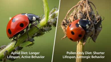 Ladybug Diet: The Impact of Diet on Their Lifespan and Behavior