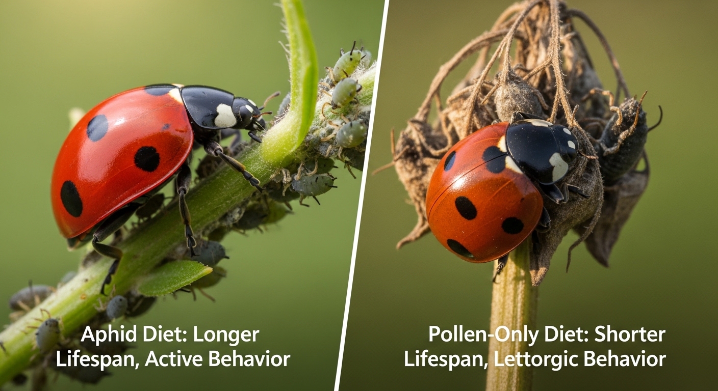 Ladybug Diet: The Impact of Diet on Their Lifespan and Behavior